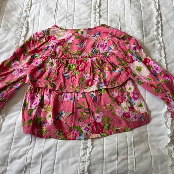 Matilda Jane Clothing Girls Size 10 EUC Always Blooming Top - Picture 3 of 3